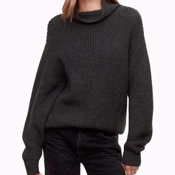 New Aritzia Wilfred Montpellier Turtleneck Oversized Sweater XXS
